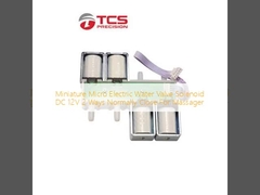 Miniatura micro eléctrica de agua de válvulas solenoide DC 12V 2 vías normalmente cerrado para el masajista
