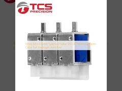 Micro mini válvula de solenoide eléctrico 12V DC normalmente abierto cerrado para el sillón de masajeador