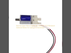 Válvula de aire eléctrica abierta de corriente continua de 4,5 V Válvulas de solenoide en miniatura para esfigmomanómetro