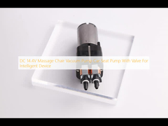 DC 14.4V silla de masaje bomba de vacío bomba de asiento de coche con válvula para dispositivo inteligente