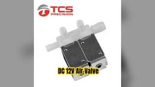 Microválvula solenoide DC 12V para masajeadores