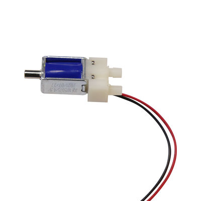 Válvula de aire eléctrica abierta de corriente continua de 4,5 V Válvulas de solenoide en miniatura para esfigmomanómetro